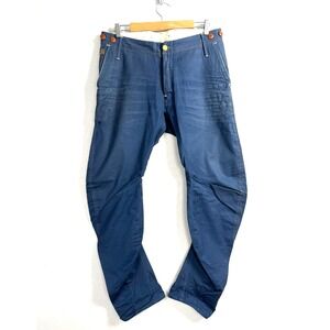 G-Star CL Courier Arc 3D Jeans Mens 34 x 32 Blue G Star Raw Denim